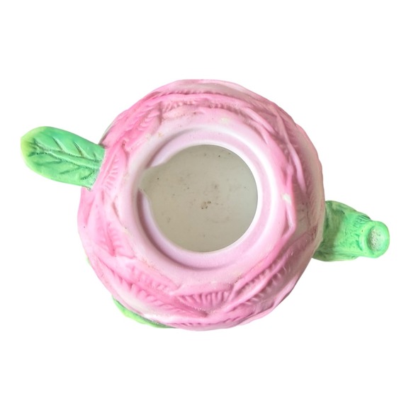 Avon Teapot Decorative 1995 Source of Fine Collectibles Pink Rose Blue Bird Leaf - Picture 8 of 8